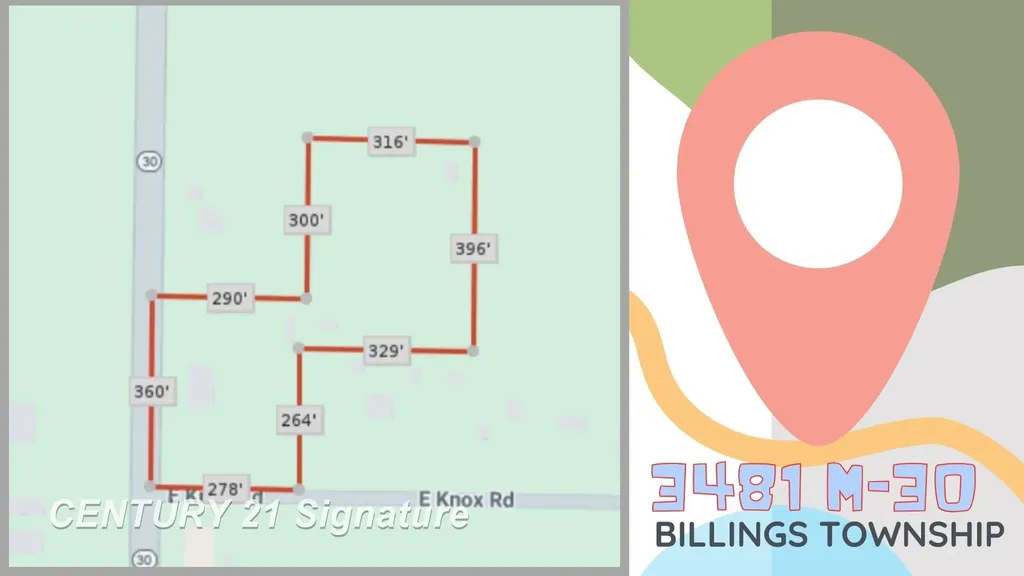 3481 M-30 Road Billings Township MI 48612