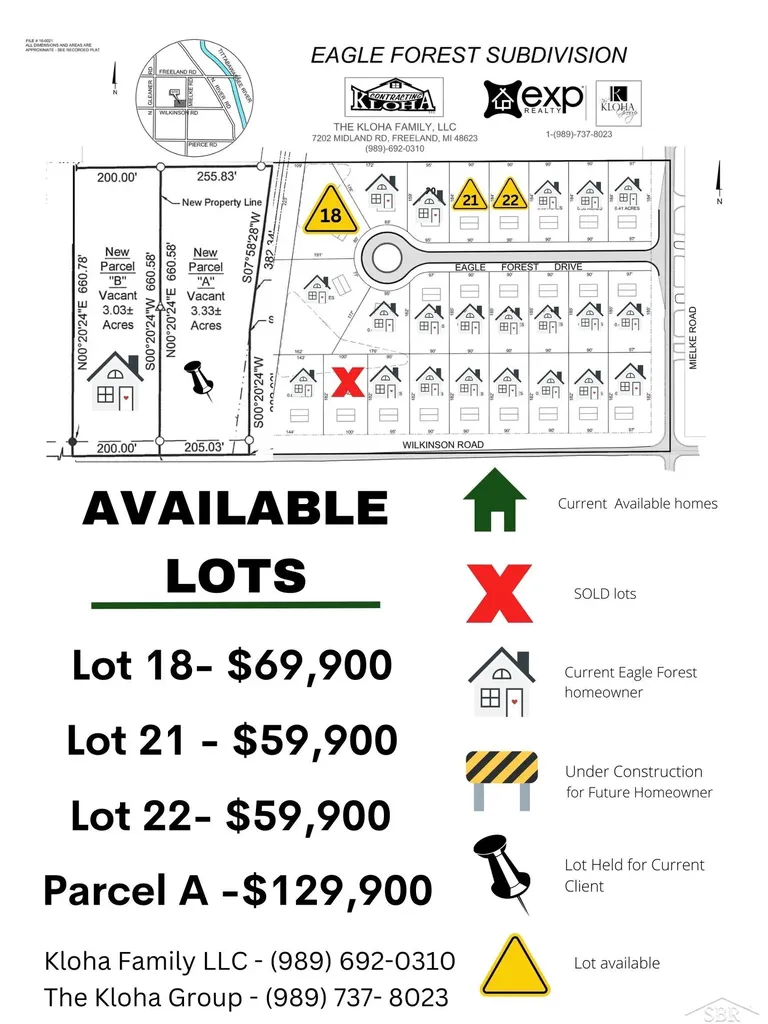 #18 Eagle Forest Drive Tittabawassee Township MI 48623