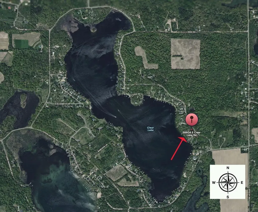 58604 E Clear Lake Road Fabius Township MI 49093