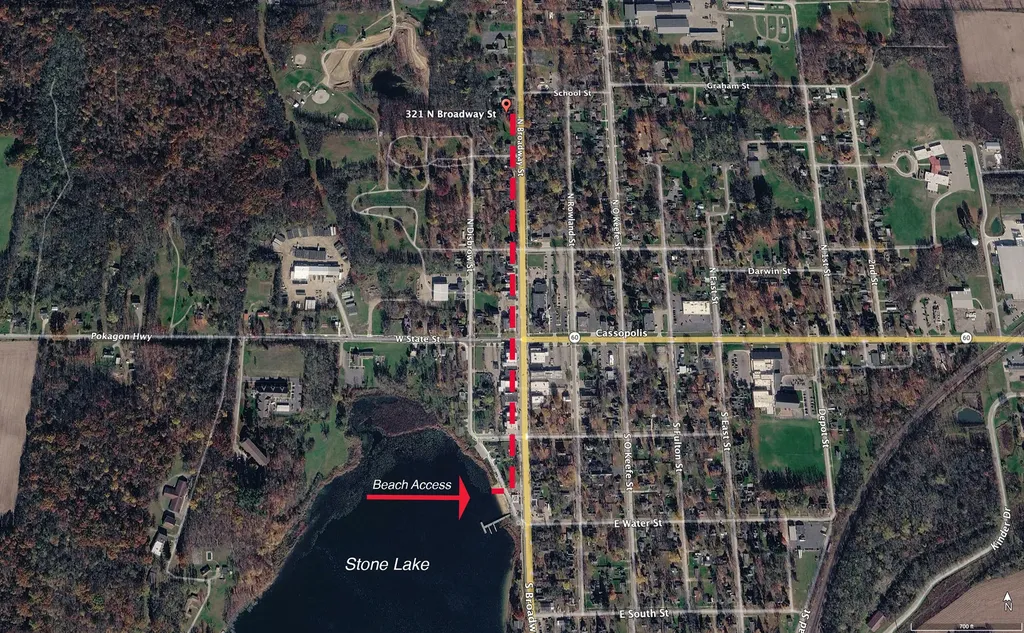 321 N Broadway Street Cassopolis Village MI 49031