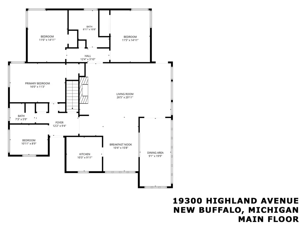 19300 Highland Drive New Buffalo Township MI 49117