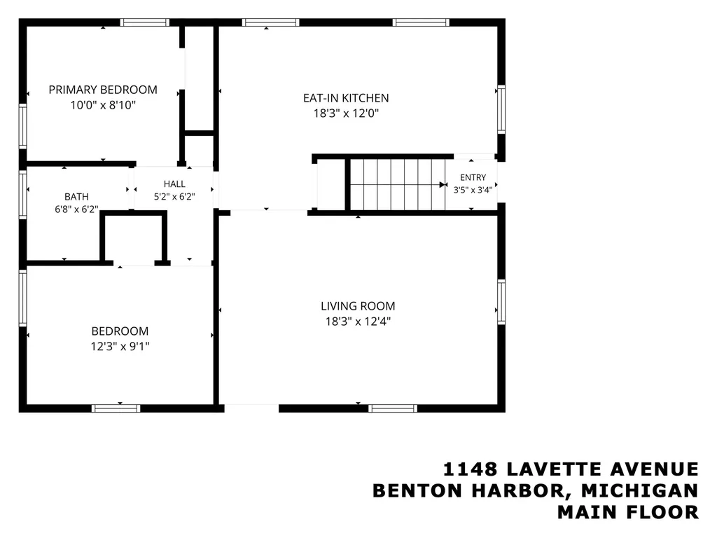 1148 Lavette Avenue Benton Harbor City MI 49022