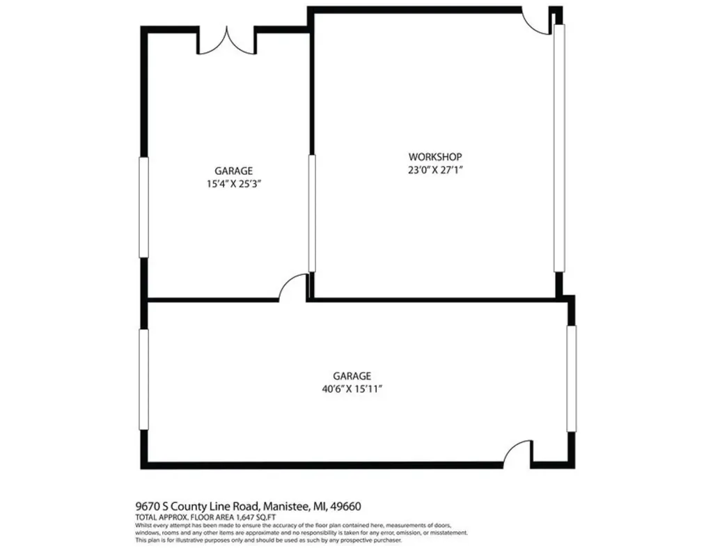 9670 S County Line Road Stronach Township MI 49660