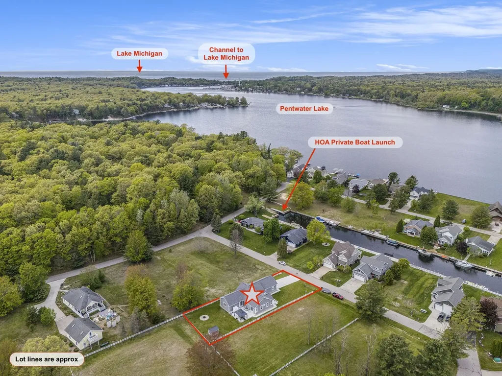 5407 W Sioux Road Pentwater Township MI 49449