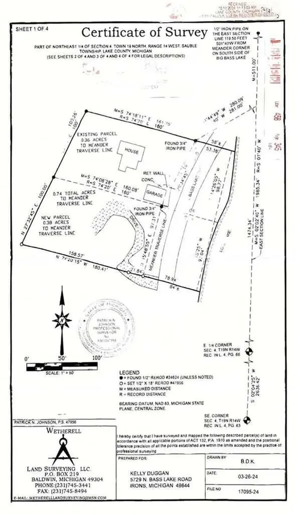 5729 N Bass Lake Road Sauble Township MI 49644