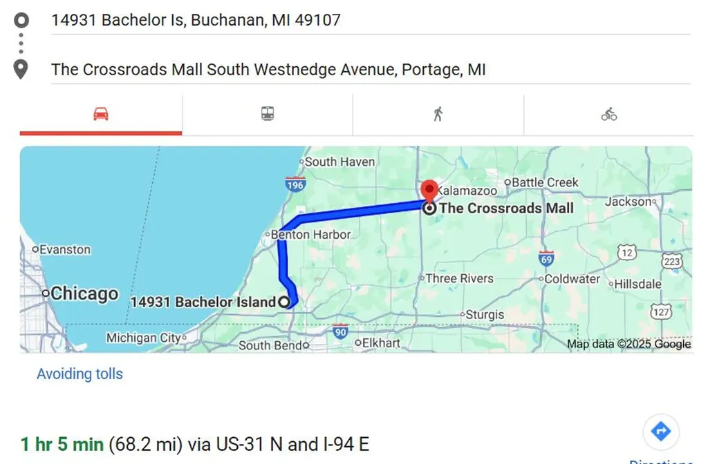 14931 Bachelor Island Buchanan Township MI 49107