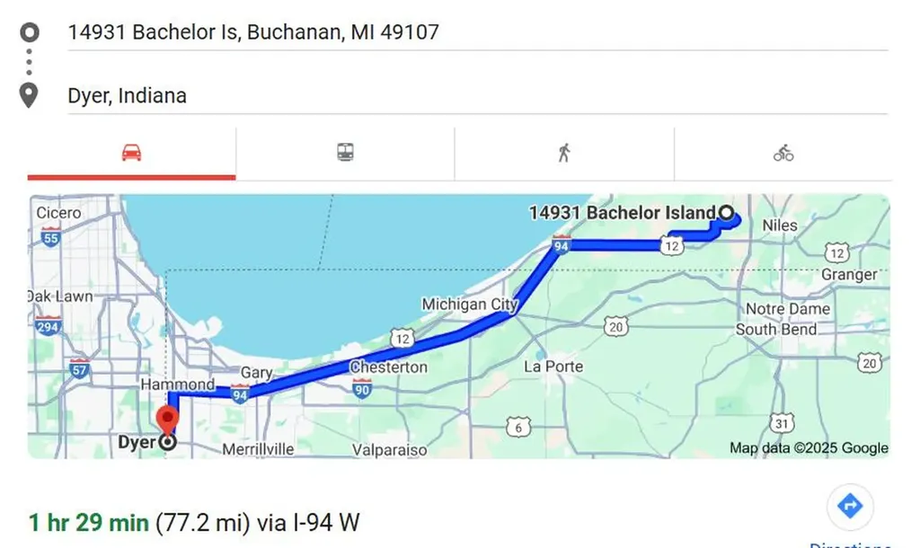 14931 Bachelor Island Buchanan Township MI 49107