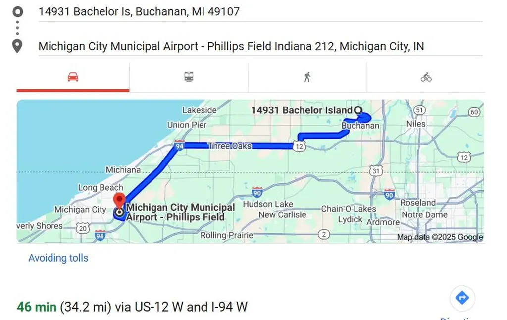 14931 Bachelor Island Buchanan Township MI 49107