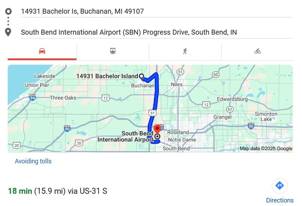 14931 Bachelor Island Buchanan Township MI 49107