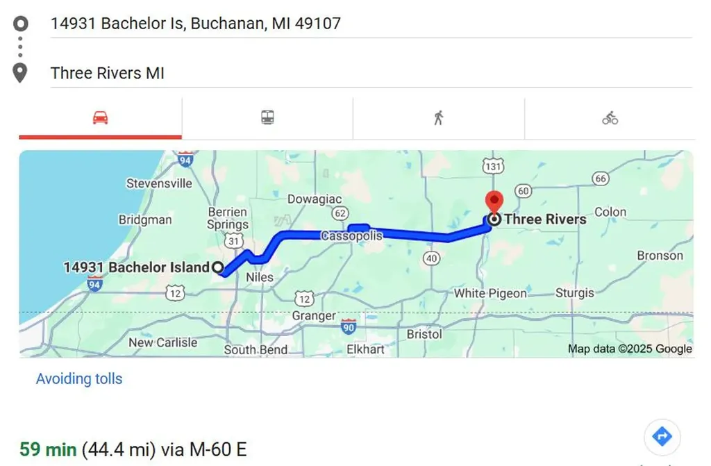 14931 Bachelor Island Buchanan Township MI 49107