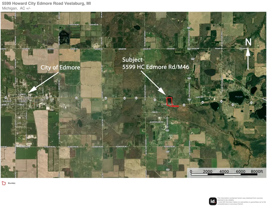 5599 Howard City Edmore Road Home Township MI 48891