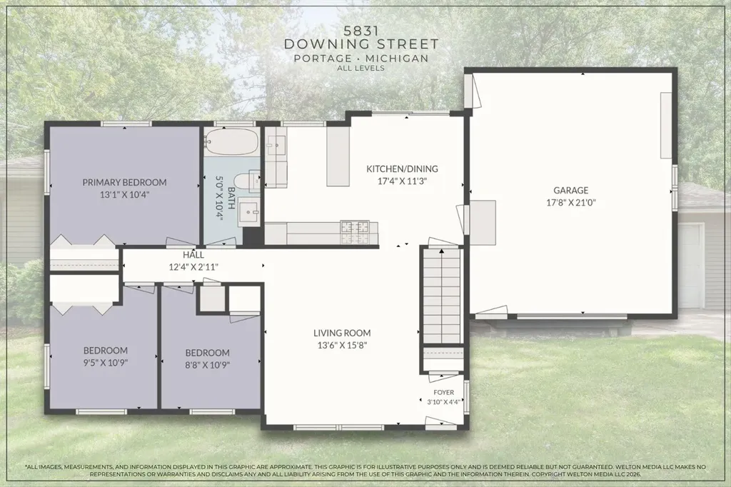5831 Downing Street Portage City MI 49024