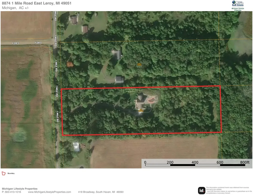 8874 1 Mile Road Leroy Township MI 49051