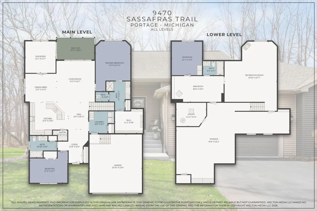 9470 Sassafras Trail Portage City MI 49002