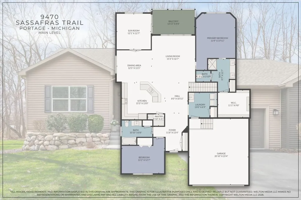 9470 Sassafras Trail Portage City MI 49002