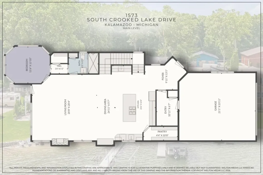 1573 S Crooked Lake Drive Texas Charter Township MI 49009