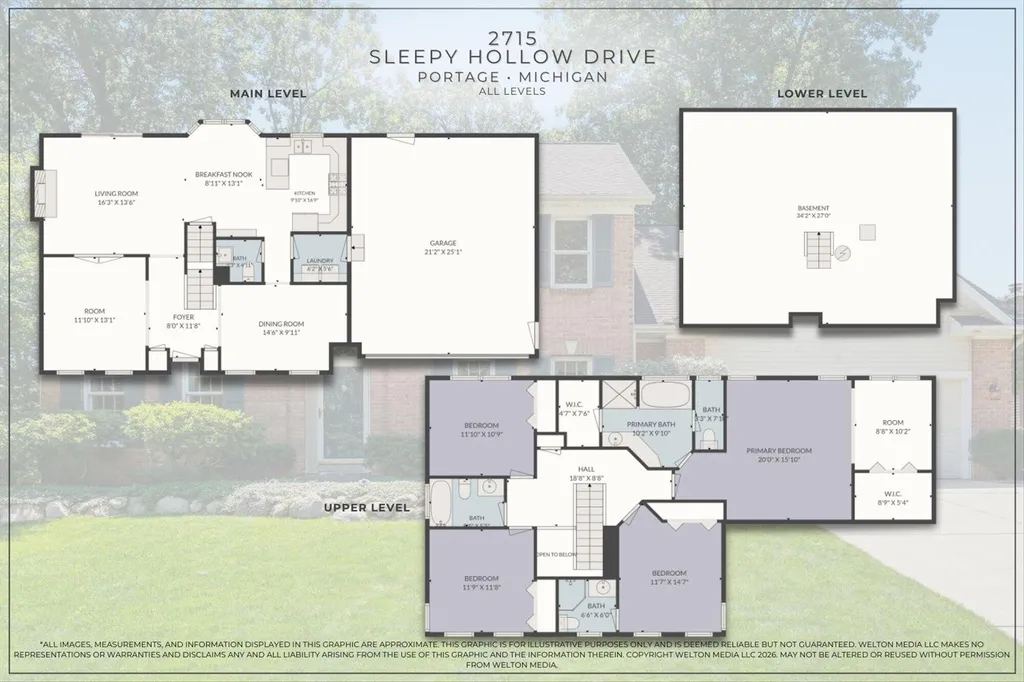 2715 Sleepy Hollow Drive Portage City MI 49024