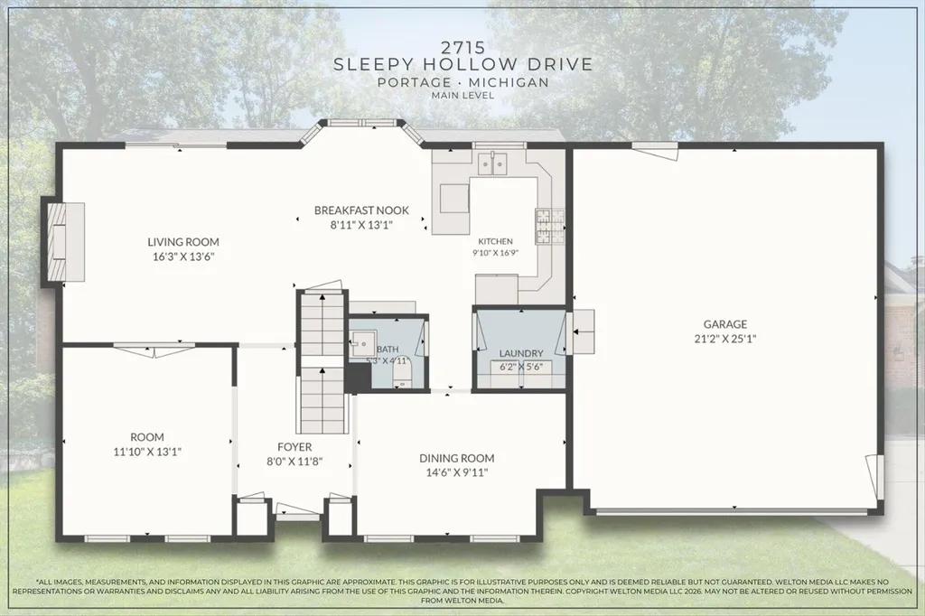 2715 Sleepy Hollow Drive Portage City MI 49024