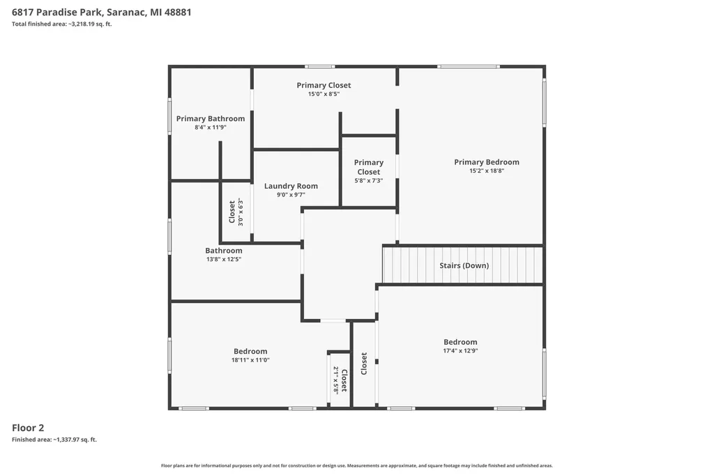 6817 Paradise Park Boston Township MI 48881