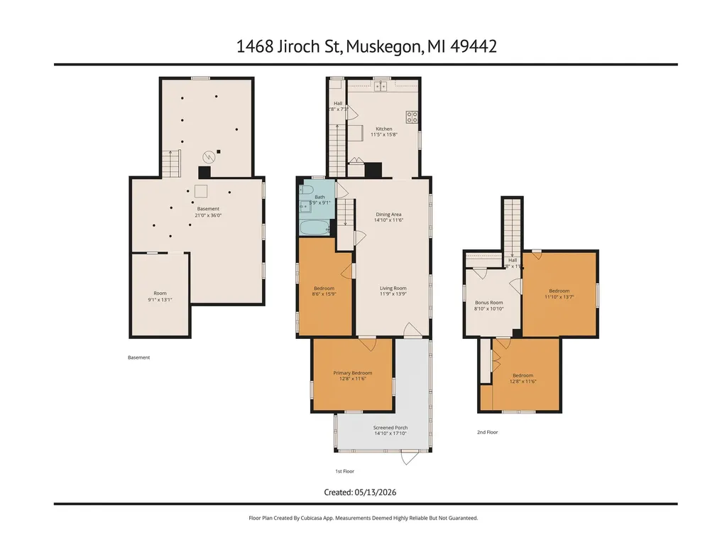 1468 Jiroch Street Muskegon City MI 49442