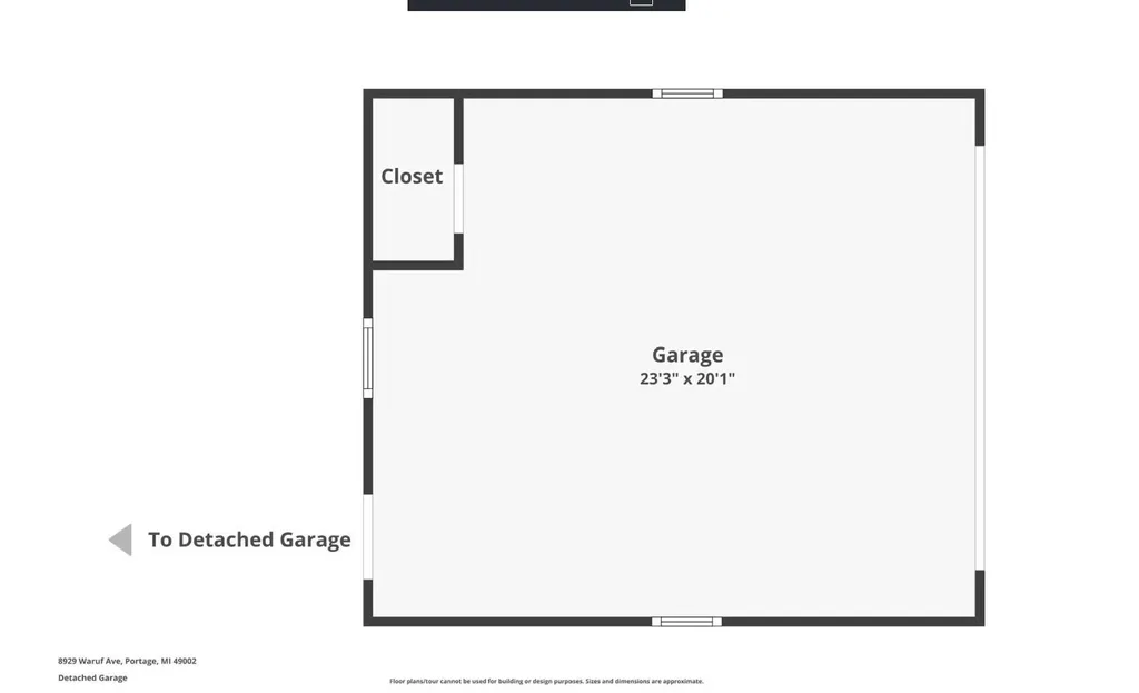 8929 Waruf Avenue Portage City MI 49002