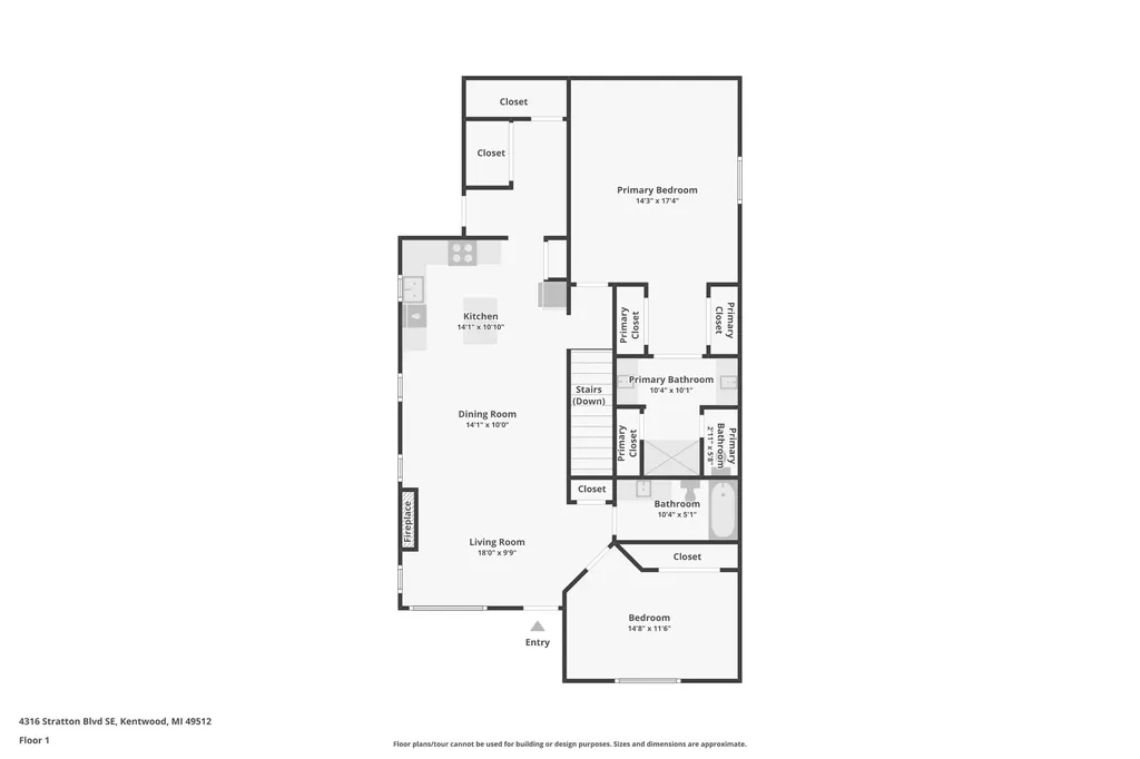 4316 Stratton Boulevard Kentwood City MI 49512