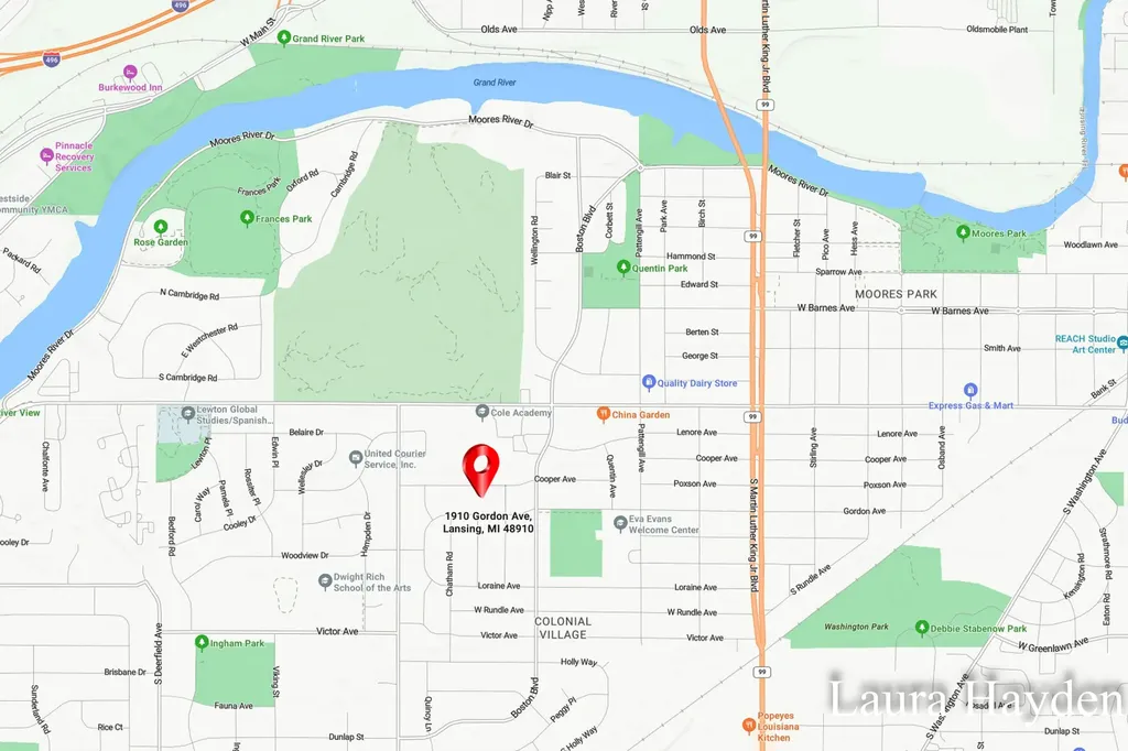 1910 Gordon Lansing City MI 48910