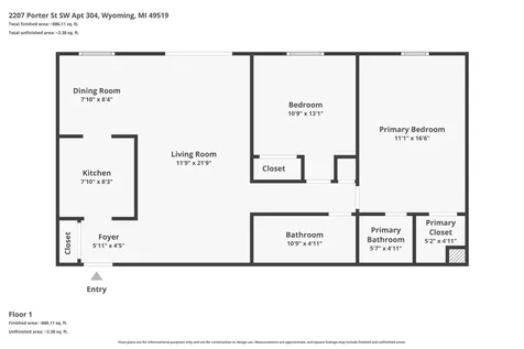 2207 Porter Street SW Wyoming City MI 49519