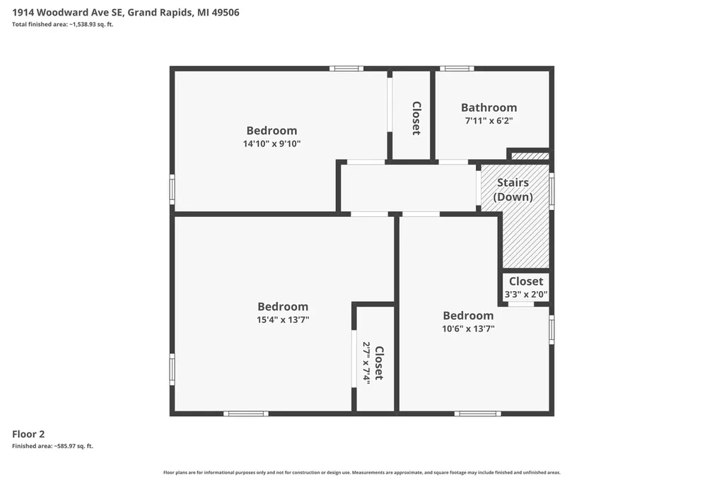 1914 Woodward Avenue SE Grand Rapids City MI 49506