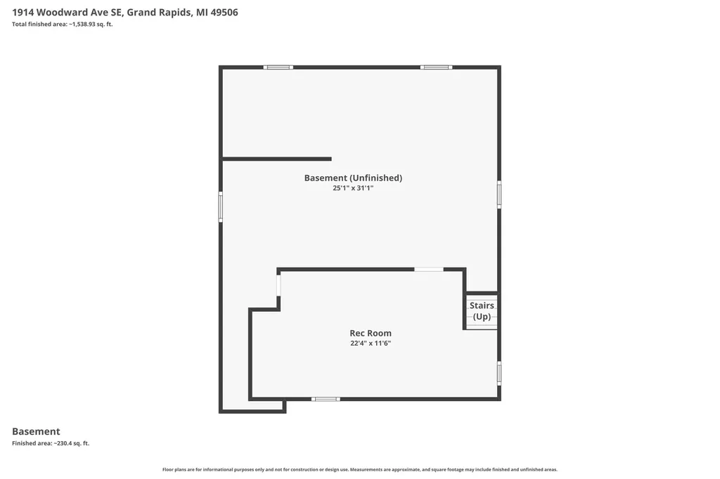 1914 Woodward Avenue SE Grand Rapids City MI 49506