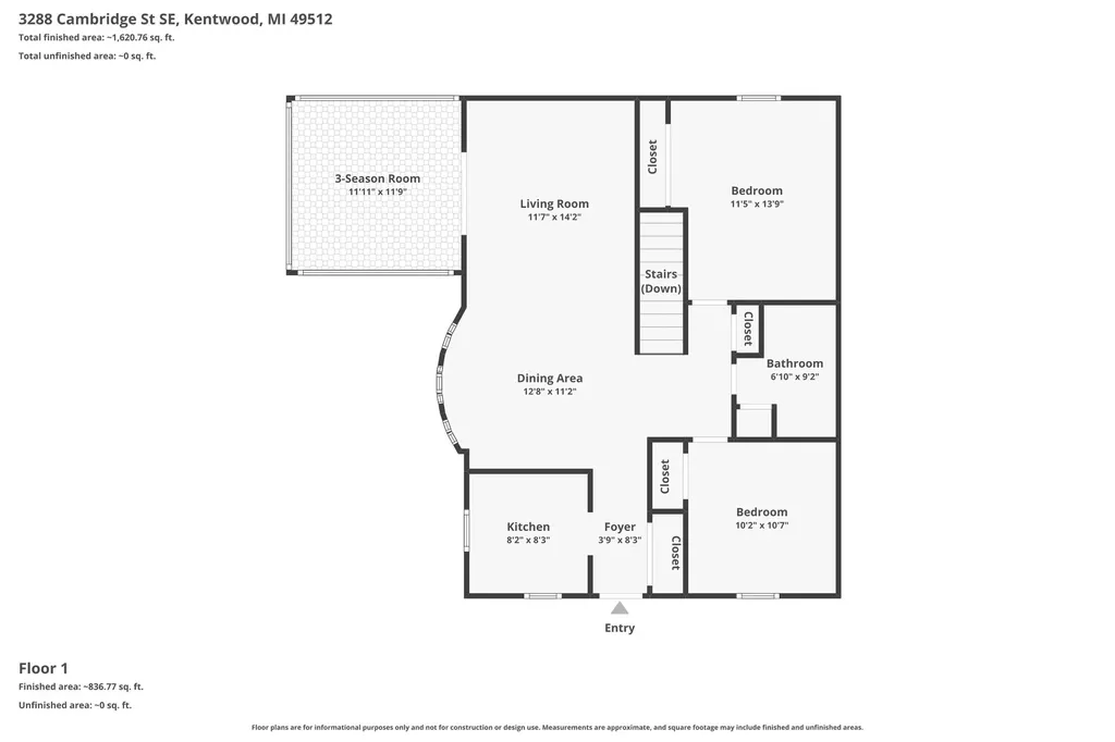 3288 Cambridge Street SE Kentwood City MI 49512