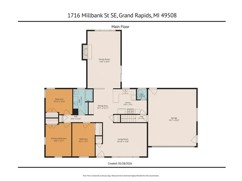1716 Millbank Street SE Grand Rapids City MI 49508