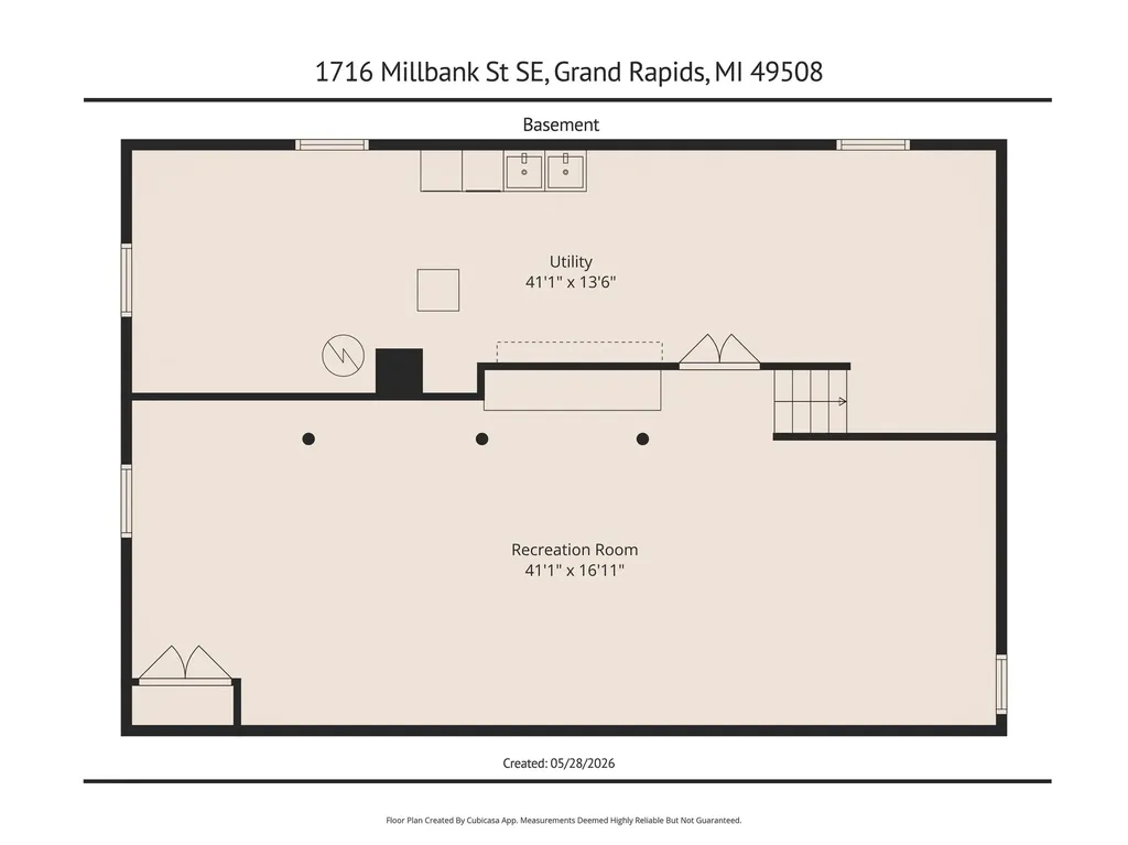 1716 Millbank Street SE Grand Rapids City MI 49508
