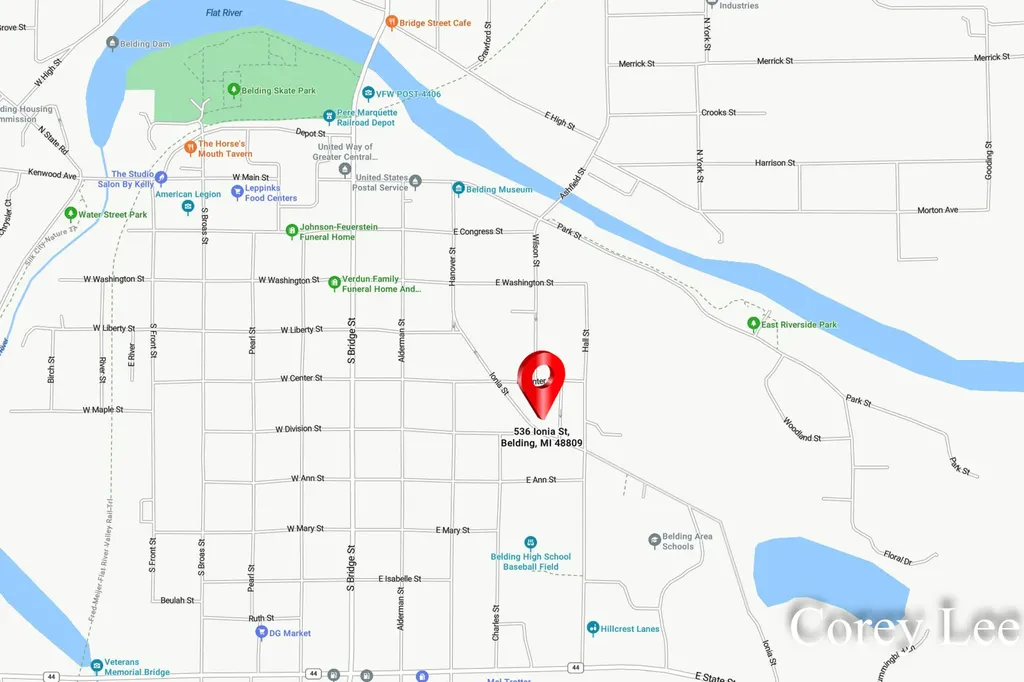 536 Ionia Street Belding City MI 48809
