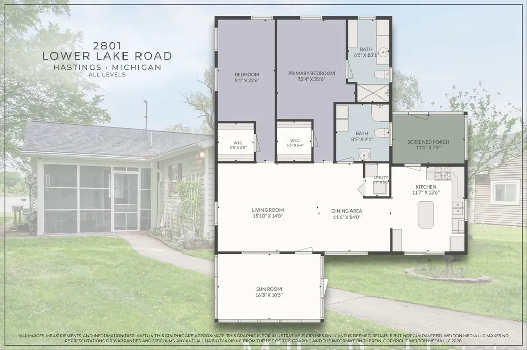2801 Lower Lake Road Carlton Township MI 49058