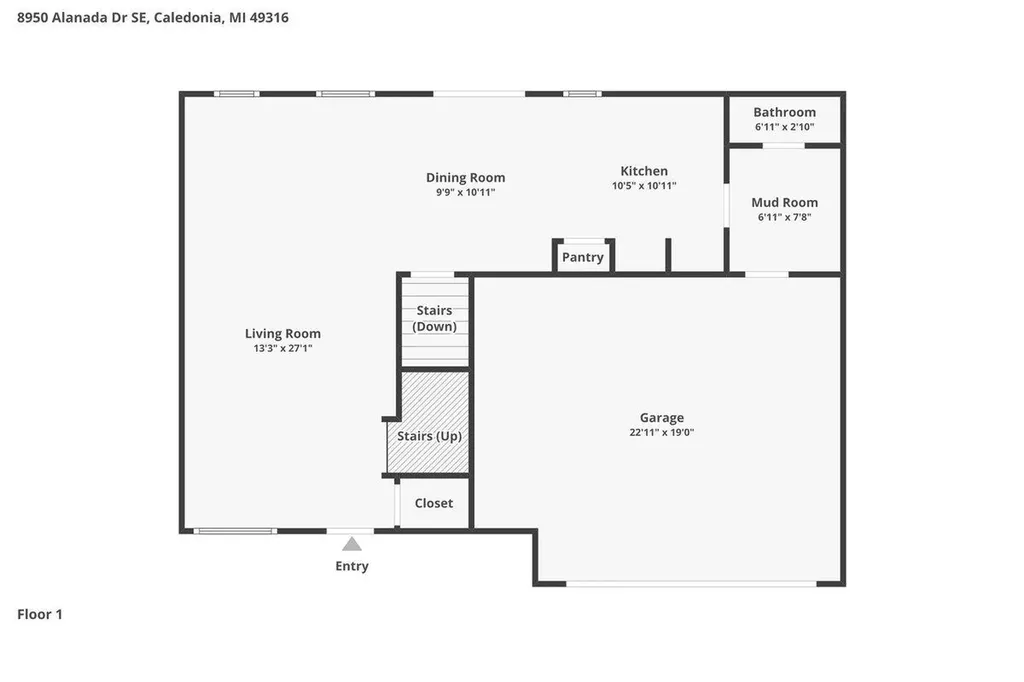 8950 Alanada Drive SE Caledonia Village MI 49316