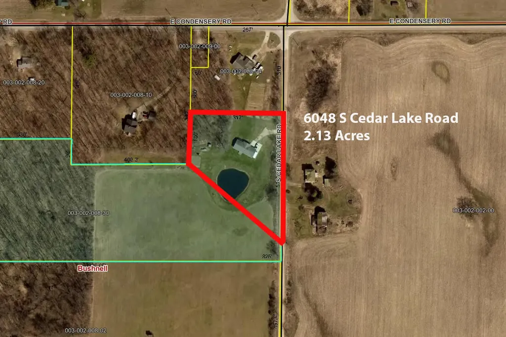 6048 S Cedar Lake Road SE Bushnell Township MI 48884