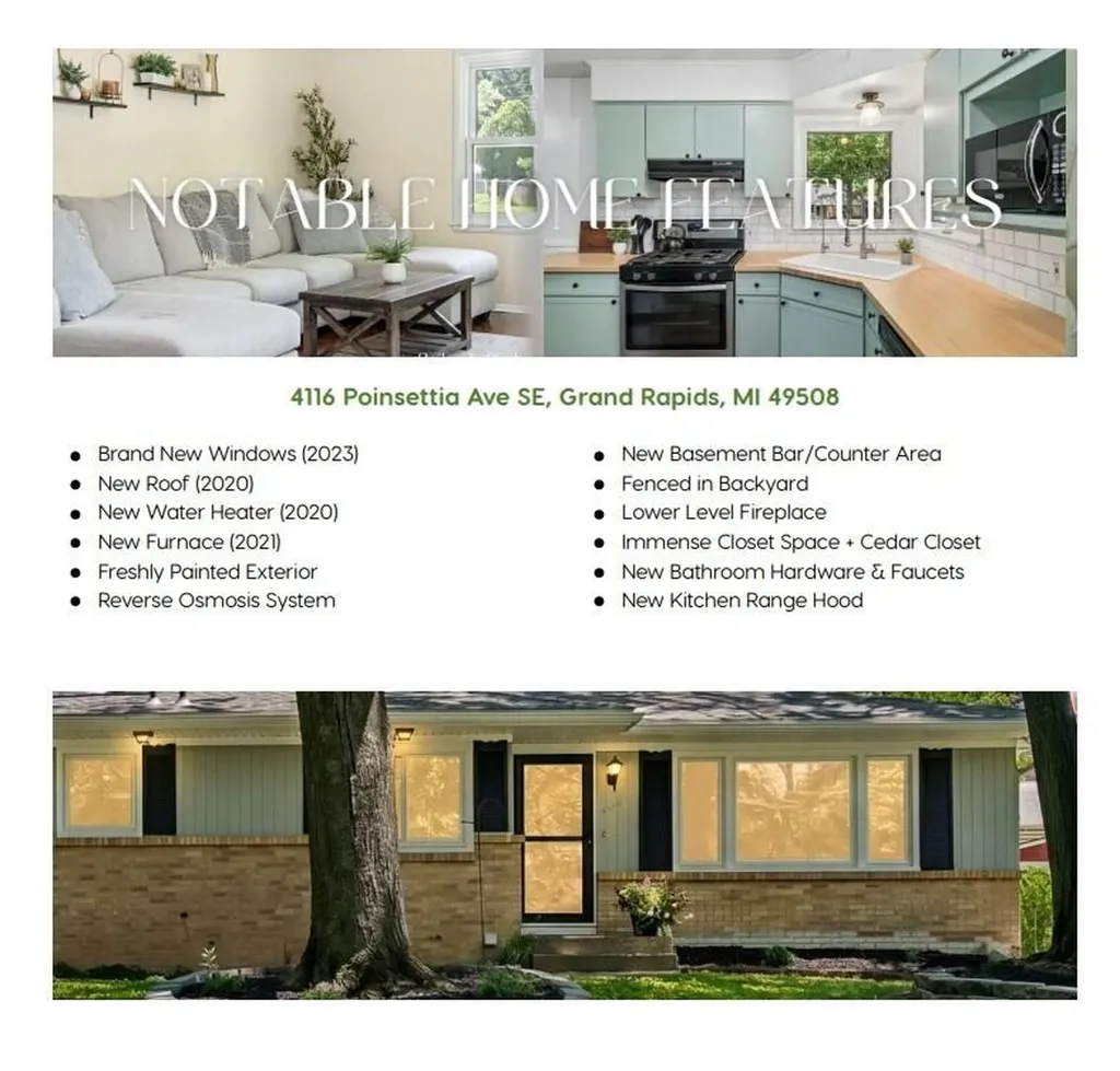 4116 Poinsettia Avenue SE Grand Rapids City MI 49508