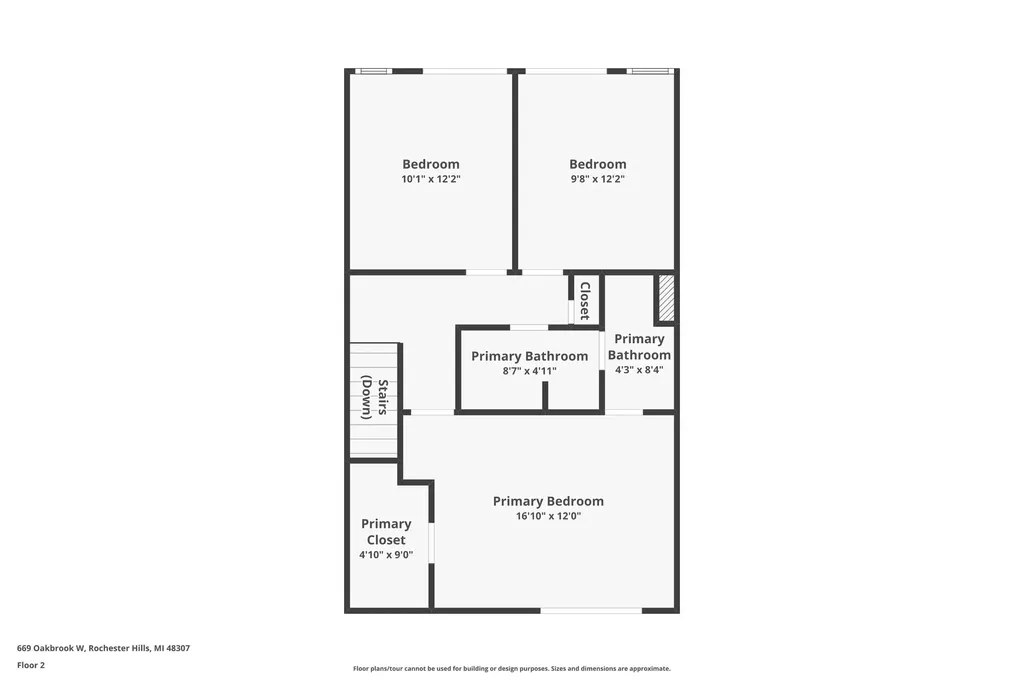 669 Oakbrook W Rochester Hills City MI 48307