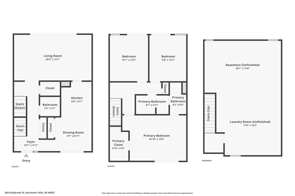 669 Oakbrook W Rochester Hills City MI 48307