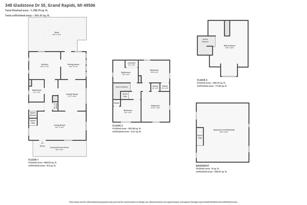 348 Gladstone Drive SE East Grand Rapids City MI 49506
