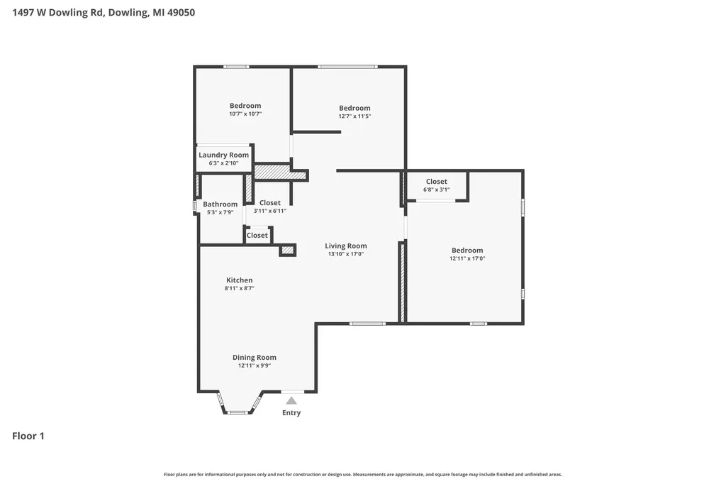 1497 W Dowling Road Hope Township MI 49050