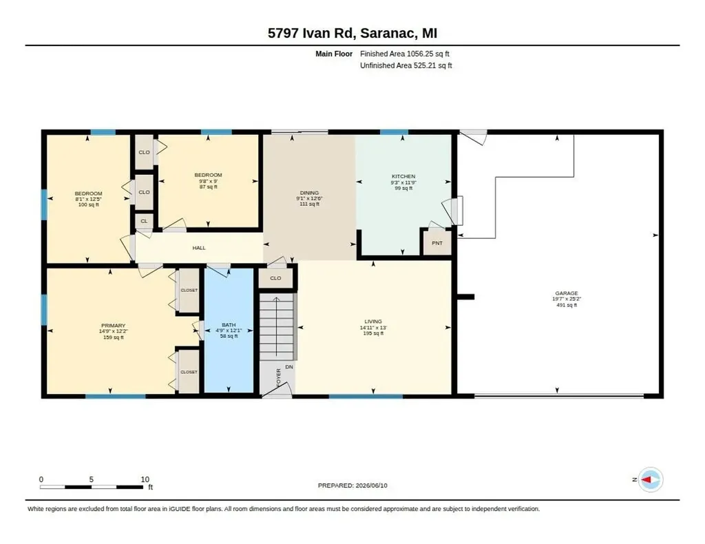 5797 Ivan Road Boston Township MI 48881