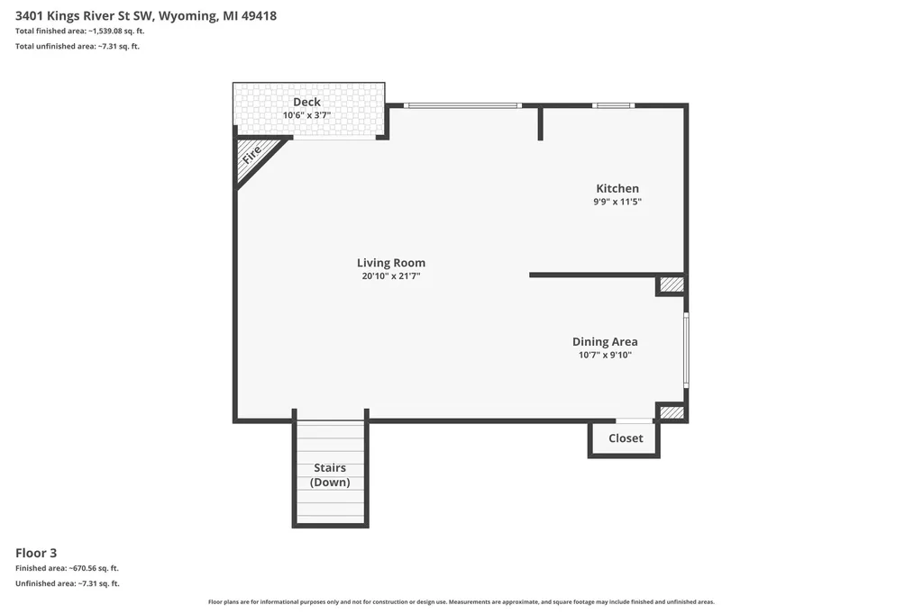 3401 Kings River Street SW Wyoming City MI 49418