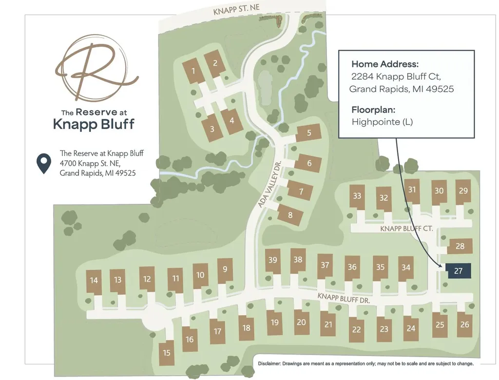 2284 Knapp Bluff Court NE Grand Rapids Charter Township MI 49525