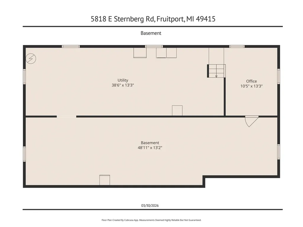 5818 E Sternberg Road Sullivan Township MI 49415