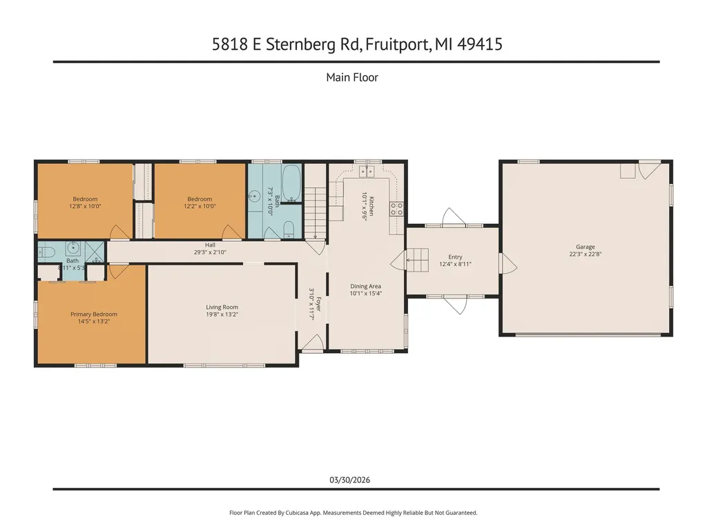 5818 E Sternberg Road Sullivan Township MI 49415