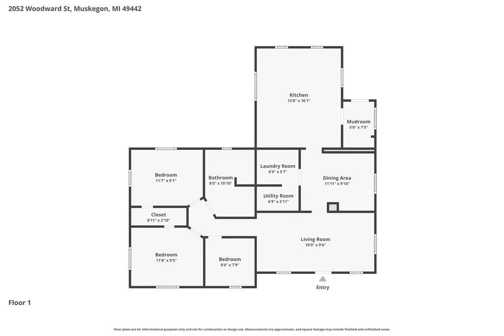 2052 Woodward Street Muskegon Charter Township MI 49442