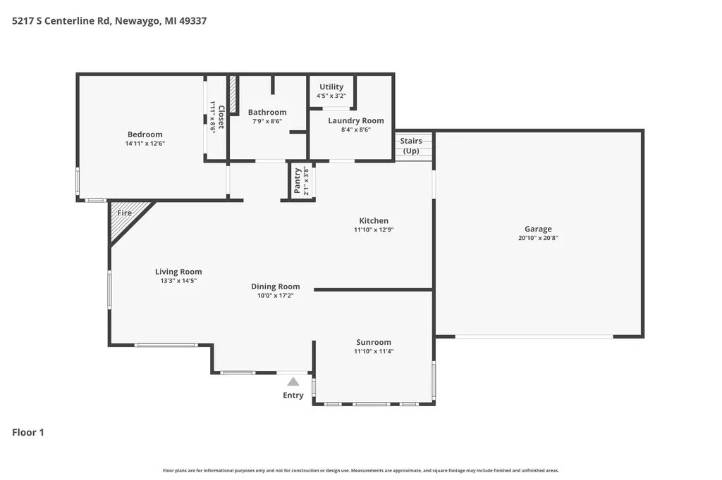 5217 S Centerline Road Brooks Township MI 49337