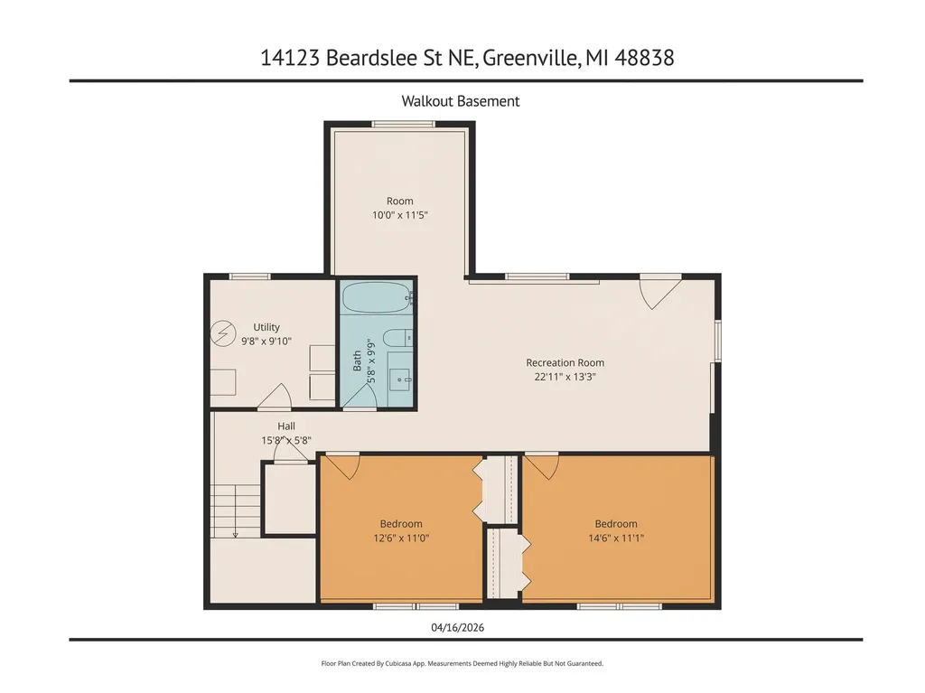 14123 Beardslee Street NE Oakfield Township MI 48838
